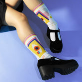 CONCEPTUAL ART PRINTED SOCKS